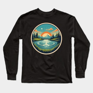 Landscape Mountains Nature Long Sleeve T-Shirt